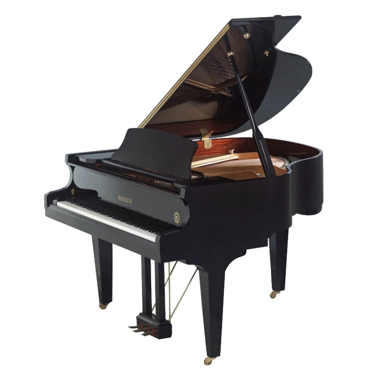 Hailun Grand Piano HG150SE - Black - Mezzopiano